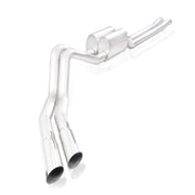 Stainless Works 15-25 Ford F150 5.0L Legend Aftermark Connection Dual 3.5in Side Exit Polished Tips Stainless Works Catback