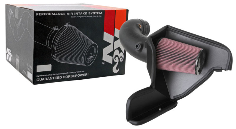 K&N 20-21 Ford Mustang GT500 5.2L V8 AirCharger Performance Intake K&N Engineering Cold Air Intakes