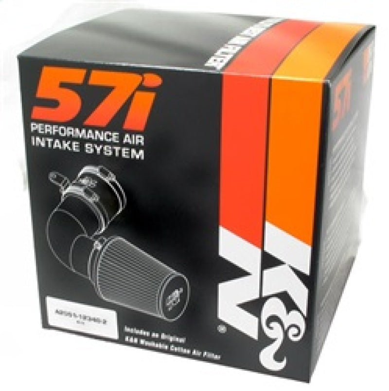 K&N 05-10 Fiat Grand Punto 1.2L/1.4L / 07-11 Fiat 500 / 10-12 Punto EVO 1.2L/1.4L Perf Intake Kit K&N Engineering Cold Air Intakes