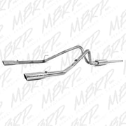 MBRP 2004-2008 Ford F150 4.6/5.4L EC/CC-SB Cat Back Dual Split Rear MBRP Catback