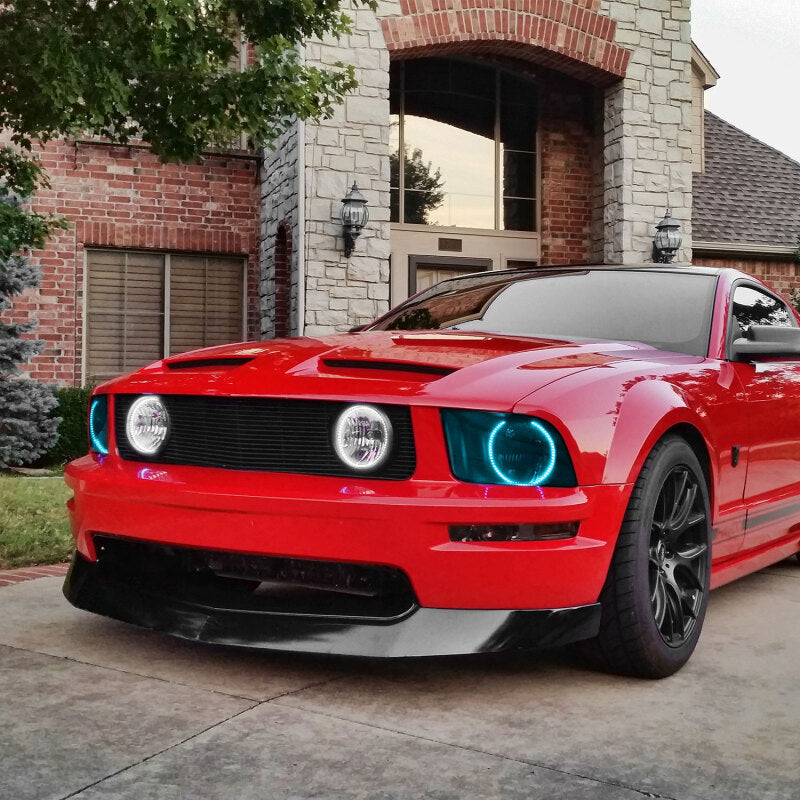 Oracle Ford Mustang 05-09 Halo Kit - ColorSHIFT w/ BC1 Controller ORACLE Lighting Headlights
