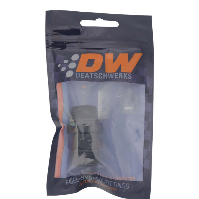 DeatschWerks 10AN ORB Male to 10AN ORB Male Swivel Adapter - Anodized Matte Black DeatschWerks Fittings