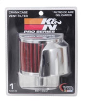 K&N 1.00in Flange ID x 3in OD x 2.5in Height Vent Filter K&N Engineering Air Filters - Universal Fit