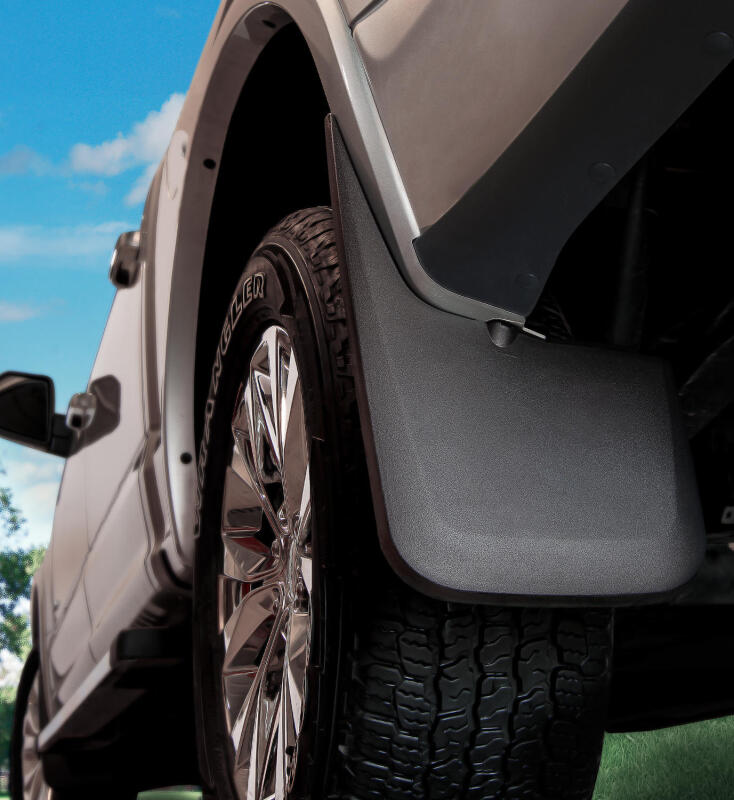 Husky Liners 2015-2017 Ford F-150 w/ OE Fender Flares Front and Rear Mud Guards - Black Husky Liners Mud Flaps