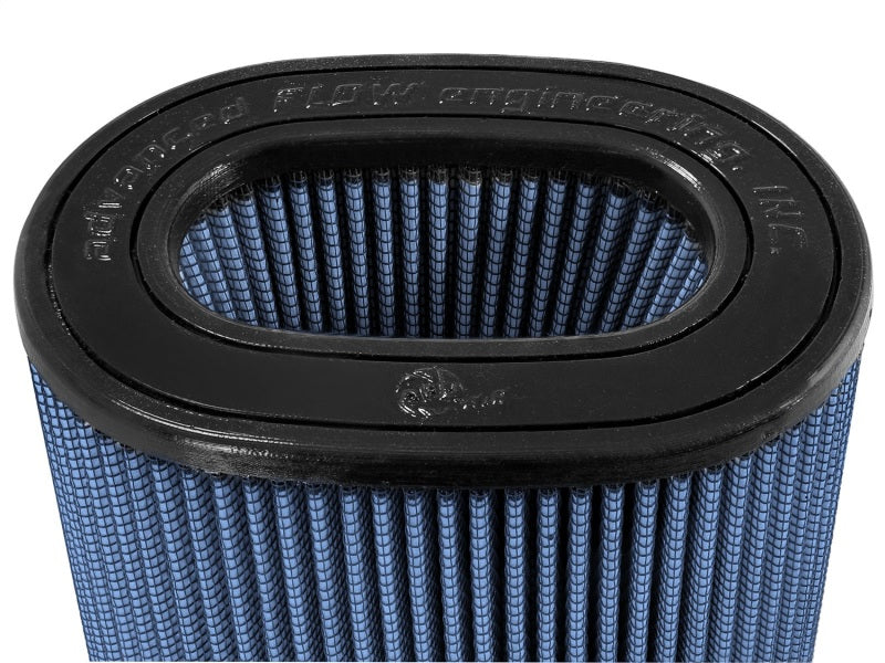 aFe MagnumFLOW Air Filter Pro 5 R 6.75inX4.75in F x 8.25inX6.25in B (INV) x 7.25X5in T (INV) x 9in aFe Air Filters - Universal Fit