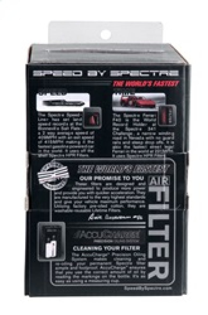 Spectre Adjustable Conical Air Filter 2-1/2in. Tall (Fits 3in. / 3-1/2in. / 4in. Tubes) - Blue Spectre Air Filters - Universal Fit