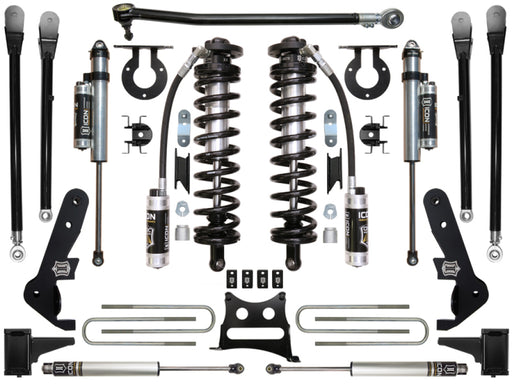 ICON 2017+ Ford F-250/F-350 4-5.5in Stage 5 Coilover Conversion System ICON Coilover Components