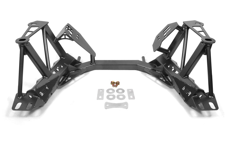 BMR 79-95 Ford Mustang K-Member Premium Version w/o Spring Perches - Black Hammertone BMR Suspension Crossmembers