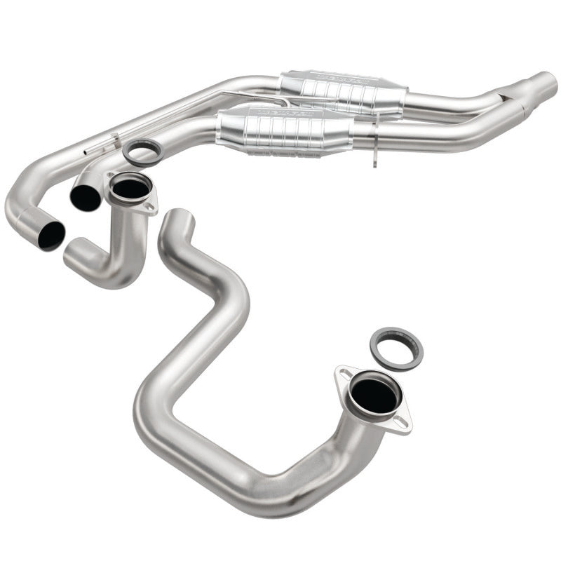 MagnaFlow Conv DF GM 89 92 (2.5in Tubing) Magnaflow Catalytic Converter Direct Fit