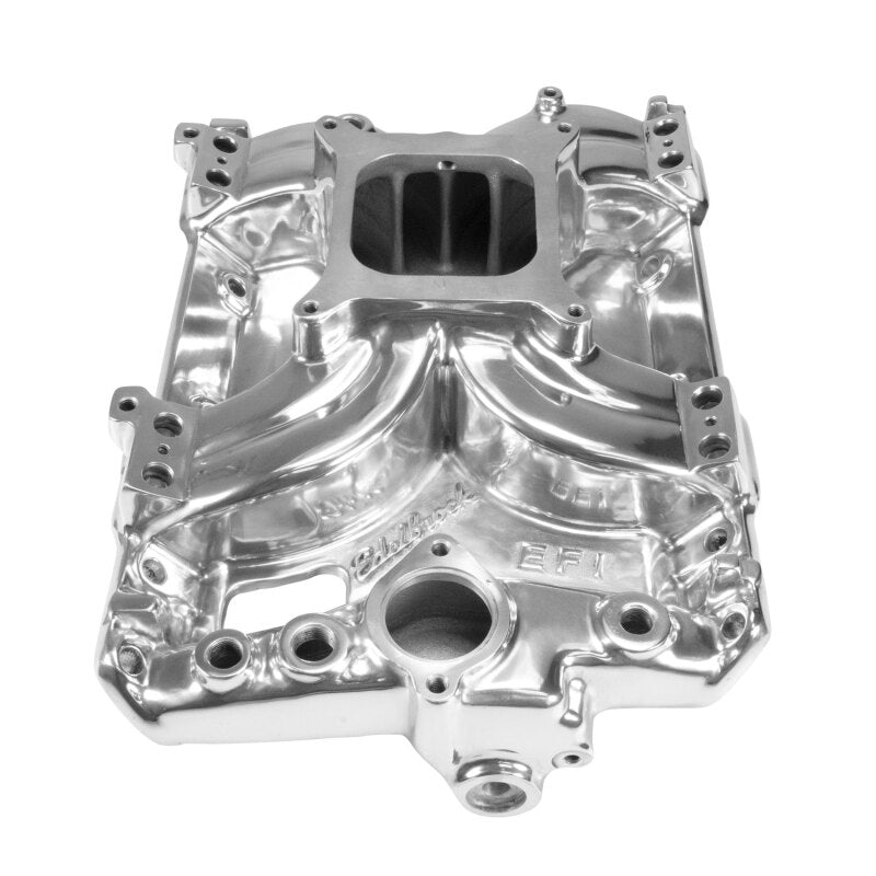 Edelbrock Intake Manifold Victor Series EFI Pontiac Polished Finish Edelbrock Intake Manifolds
