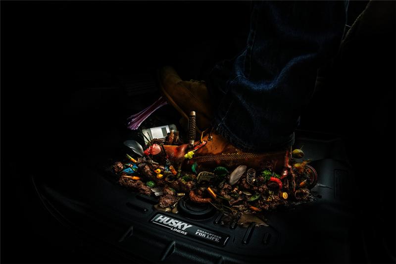 Husky Liners 09-14 Ford F150 Ext Cab WeatherBeater Black 2nd Seat Floor Liners