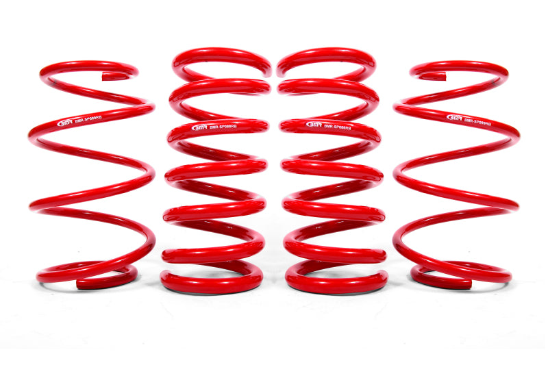 BMR 15-20 Ford Mustang S550 Lowering Spring Kit (Set Of 4) - Red BMR Suspension Lowering Springs