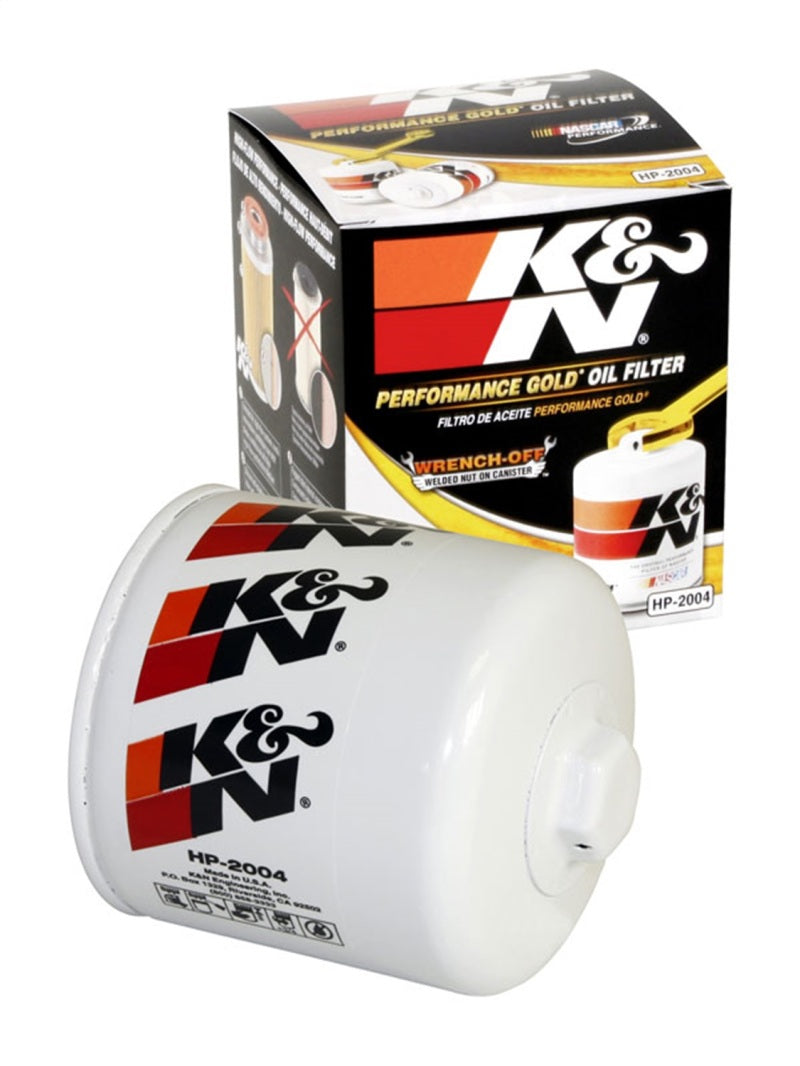 K&N 87-92 Supra Non-Turbo / 99-04 Grand Cherokee 4.0 Performance Gold Oil Filter K&N Engineering Oil Filters