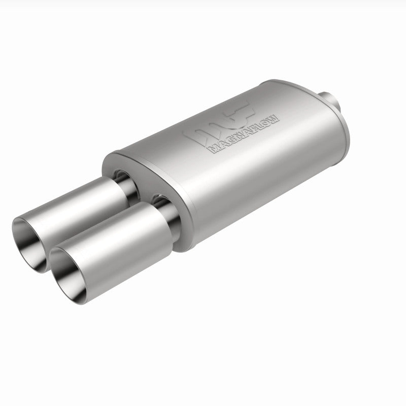 MagnaFlow Muffler W/Tip Mag SS 14X5X8 2.25/3.