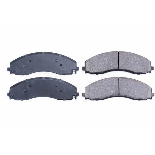 Power Stop 17-19 Ford F-450 Super Duty Front Z16 Evolution Ceramic Brake Pads PowerStop Brake Pads - OE