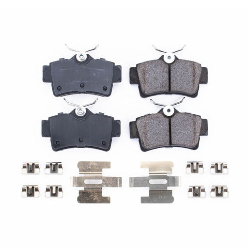 Power Stop 94-04 Ford Mustang Rear Z17 Evolution Ceramic Brake Pads w/Hardware PowerStop Brake Pads - OE