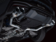 AWE 2024 Ford Mustang GT Fastback S650 RWD Track Edition Cat-Back Exhaust w/ Quad Chrome Silver Tips AWE Tuning Catback