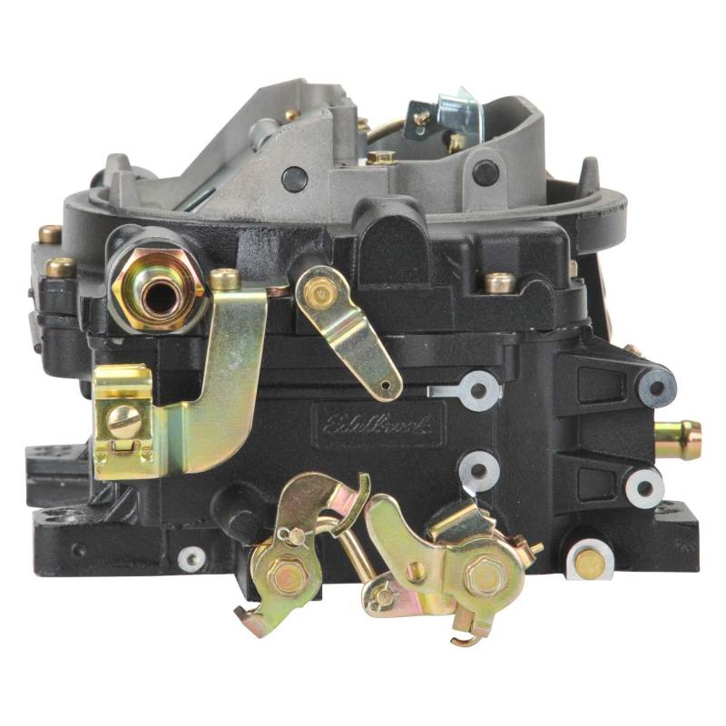 Edelbrock Carburetor AVS2 Series 650 CFM Manual Choke Black Powder Coated (Non-EGR) Edelbrock Carburetors
