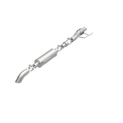 MagnaFlow Cat-Back, SS, 2.5/3in, Turn Down In Front Rear Tire 2015 Ford F150 2.7L V6T Ext Cab Magnaflow Catback