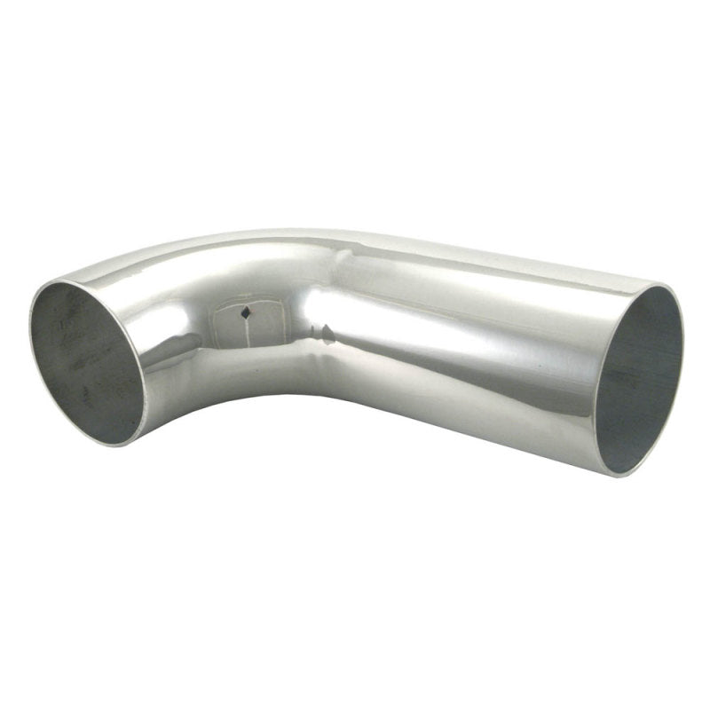 Spectre Universal Tube Elbow 3-1/2in. OD / 90 Degree Mandrel w/6in. Leg - Aluminum Spectre Aluminum Tubing