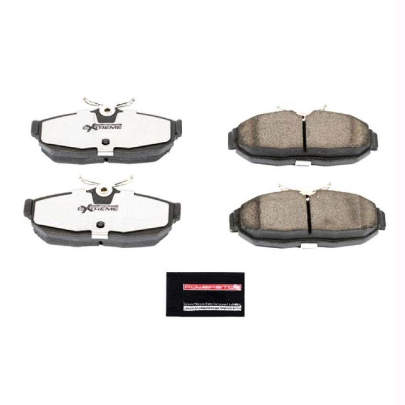 Power Stop 05-11 Ford Mustang Rear Z26 Extreme Street Brake Pads w/Hardware PowerStop Brake Pads - Performance