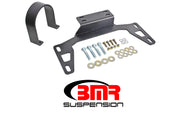BMR 11-14 S197 Mustang Front Driveshaft Safety Loop - Black Hammertone BMR Suspension Driveshaft Loops