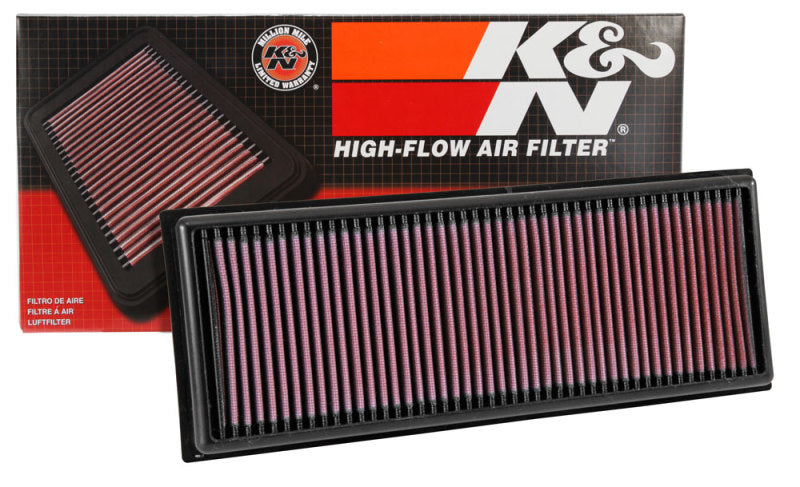 K&N 2014 Peugeot 308 L4-1.2L Drop In Air Filter K&N Engineering Air Filters - Drop In