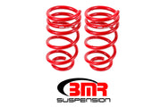 BMR 10-15 5th Gen Camaro V8 Rear Lowering Springs - Red BMR Suspension Lowering Springs