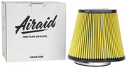 Airaid Universal Air Filter - Cone 6in FLG x 10-3/4x7-3/4in B x 7x4in T x 9in H - Synthaflow Airaid Air Filters - Universal Fit