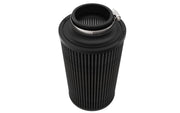 K&N Universal Round Clamp-On Air Filter 3in ID 9in Height 6in Base OD 5.25 Top OD K&N Engineering Air Filters - Universal Fit