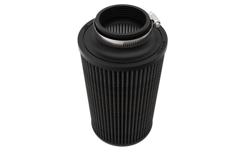 K&N Universal Round Clamp-On Air Filter 3in ID 9in Height 6in Base OD 5.25 Top OD K&N Engineering Air Filters - Universal Fit