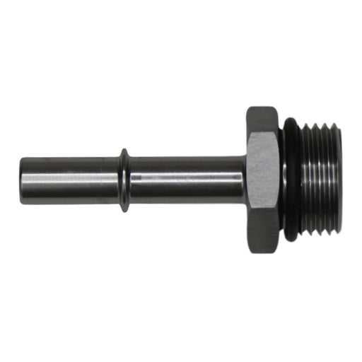 DeatschWerks 10AN ORB Male to 3/8in Male EFI Quick Connect Adapter - Anodized DW Titanium DeatschWerks Fuel Components Misc