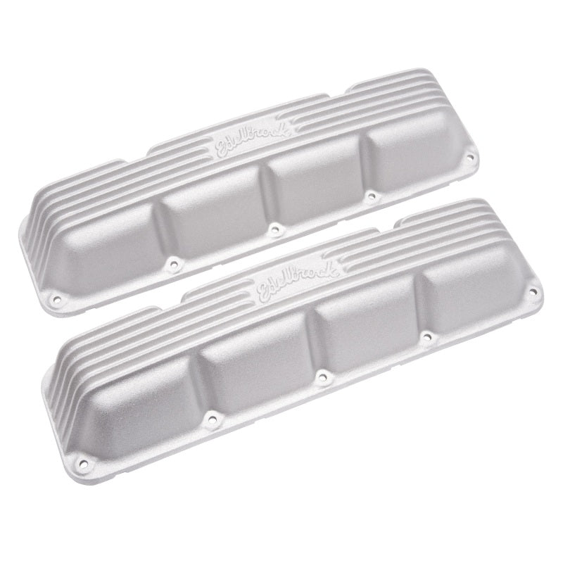 Edelbrock Valve Cover Classic Series AMC/Jeep 1967-91 290-401 CI V8 Satin Edelbrock Valve Covers