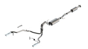 Borla F-150 2021 2.7L/3.5L 4dr CC SB EC STB Lari/King R/Plinum/LTD 3/2.25 SRE CB Touring CHR Tips Borla Catback