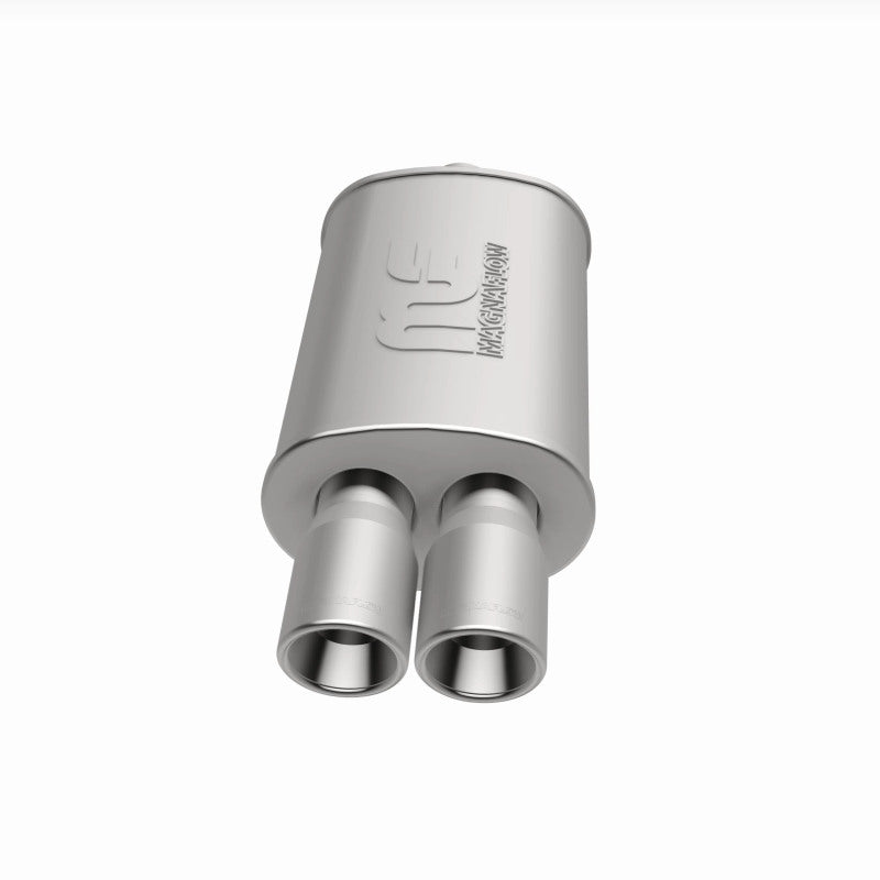 MagnaFlow Muffler W/Tip Mag SS 14X5X8 2.25/3 Magnaflow Muffler