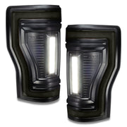 Oracle Lighting 17-22 Ford F-250/350 (Black Series) Flush Mount LED Tail Lights ORACLE Lighting Tail Lights