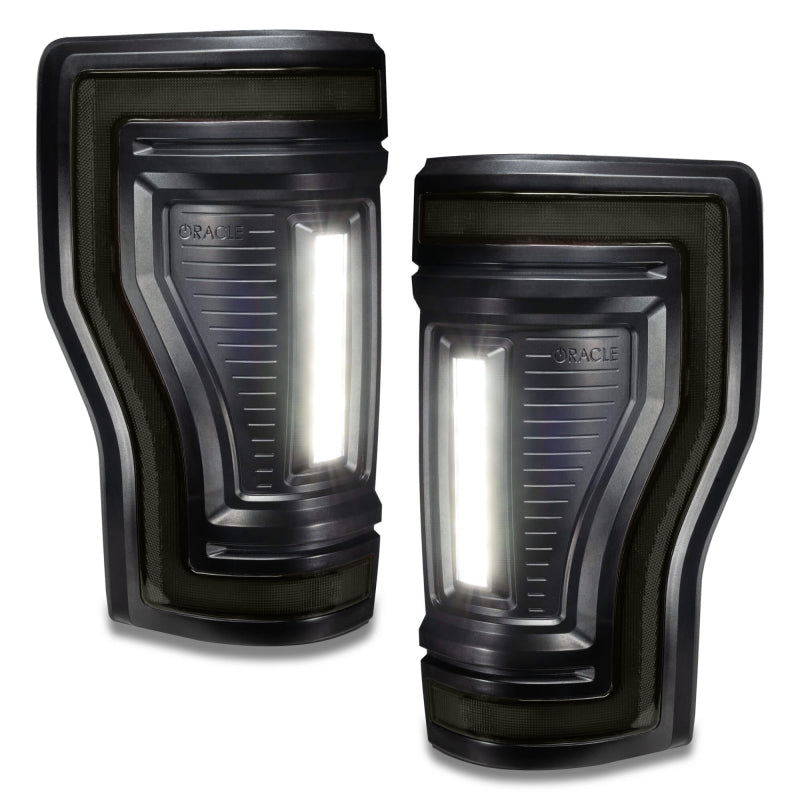 Oracle Lighting 17-22 Ford F-250/350 (Black Series) Flush Mount LED Tail Lights ORACLE Lighting Tail Lights