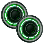 Oracle Oculus 7in ColorSHIFT Bi-LED Projector Headlights for Jeep Wrangler JK ORACLE Lighting Headlights