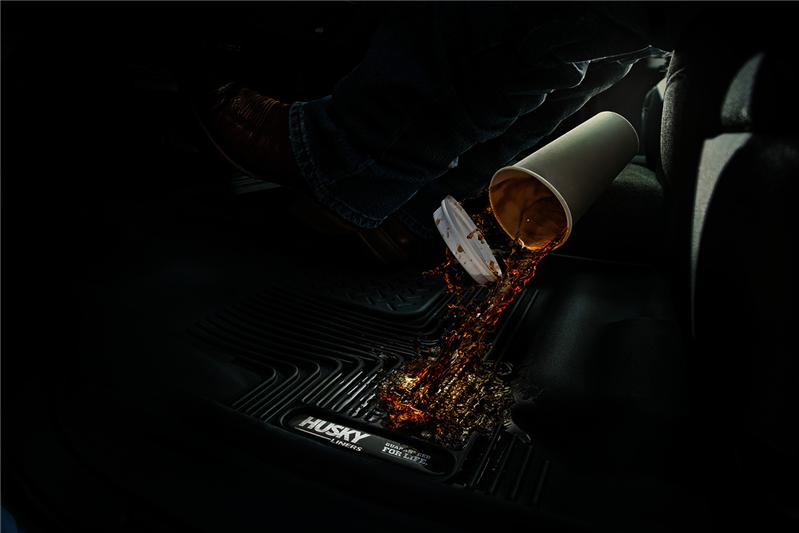 Husky Liners 09-12 Ford F-150 Reg/Super/Crew Cab X-Act Contour Black Floor Liners (2nd Seat)