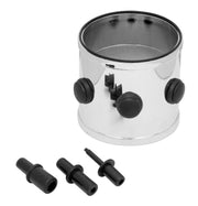 Spectre Universal Adapter Intake Manifold / Vent Port & Vacuum Sensor Adapter 3in. - Chrome Spectre Silicone Couplers & Hoses