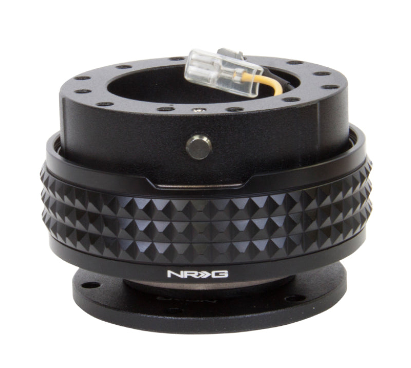 NRG Quick Release Kit - Pyramid Edition - Black Body / Black Pyramid Ring NRG Quick Release Adapters