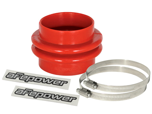 aFe Magnum FORCE Intake Coupling Kit (3-1/8 IN ID to 3 IN ID x 2-3/4 IN L) Straight Coupler - Red aFe Air Intake Components