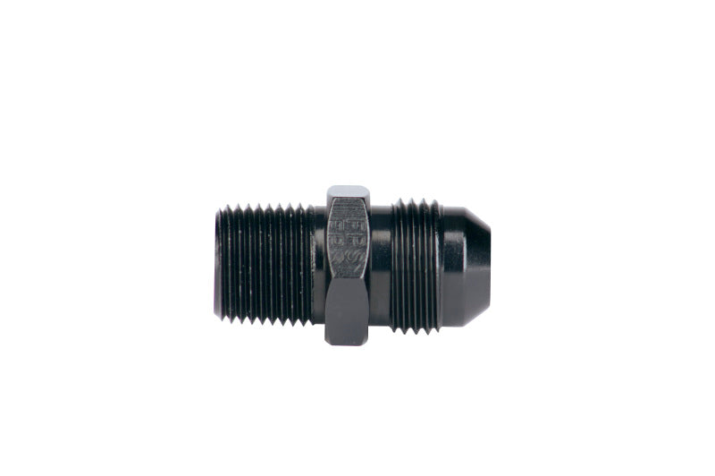 Aeromotive 3/8in NPT / AN-08 Male Flare Adapter fitting Aeromotive Fittings