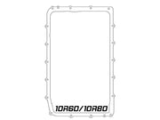 aFe 17-24 Ford F-150 10R60/10R80 Pro Series Rear Transmission Pan Black w/ Machined Fins aFe Diff Covers