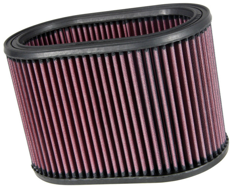 K&N Oval Air Filter - 8-7/8in L 5-1/4in W 6in H K&N Engineering Air Filters - Drop In