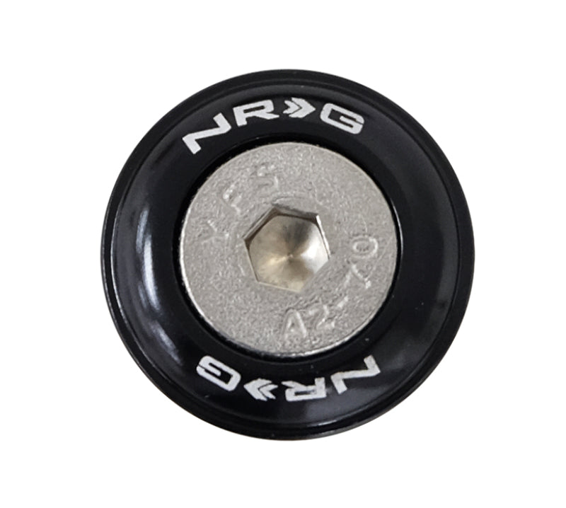 NRG Fender Washer Kit w/Rivets For Plastic (Black) - Set of 10 NRG Hardware Kits - Other