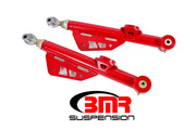 BMR 79-98 Fox Mustang On-Car Adj. Lower Control Arms / Rod End Combo (Polyurethane) - Red BMR Suspension Control Arms