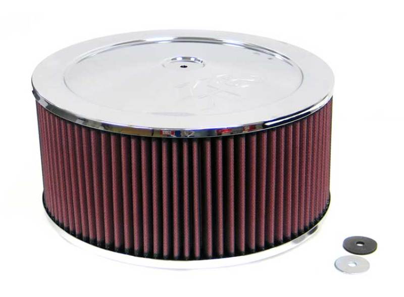 K&N Universal Custom Air Filter - Round 7.3125in Flange / 11in OD / 7in Height K&N Engineering Air Filters - Direct Fit