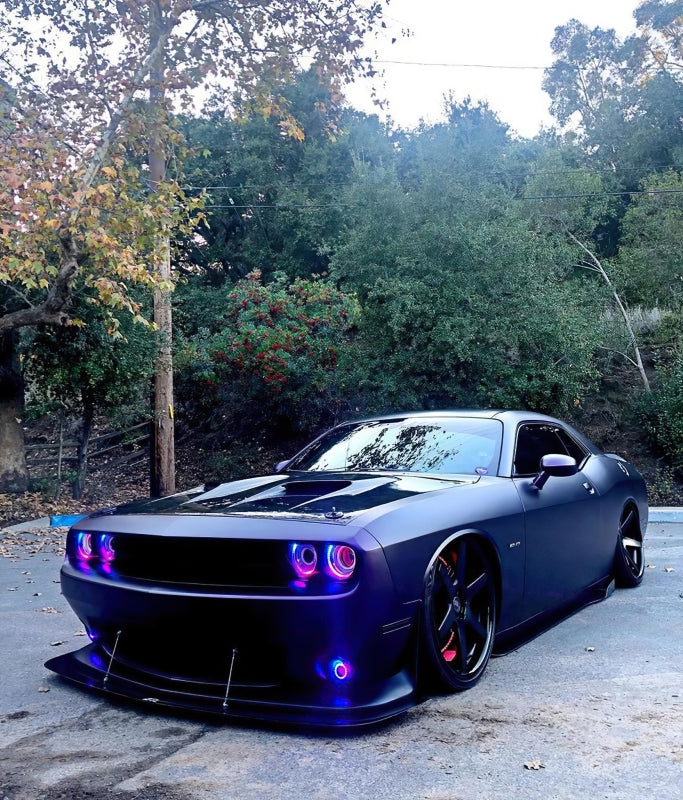 Oracle 0814 Dodge Challenger Dynamic Surface Mount Headlight/Fog Light Halo Kit COMBO ORACLE Lighting Fog Lights