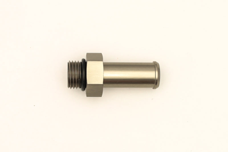 DeatschWerks 6AN ORB Male To 1/2in Barb Fitting (Single Barb - Incl O-Ring) DeatschWerks Fittings